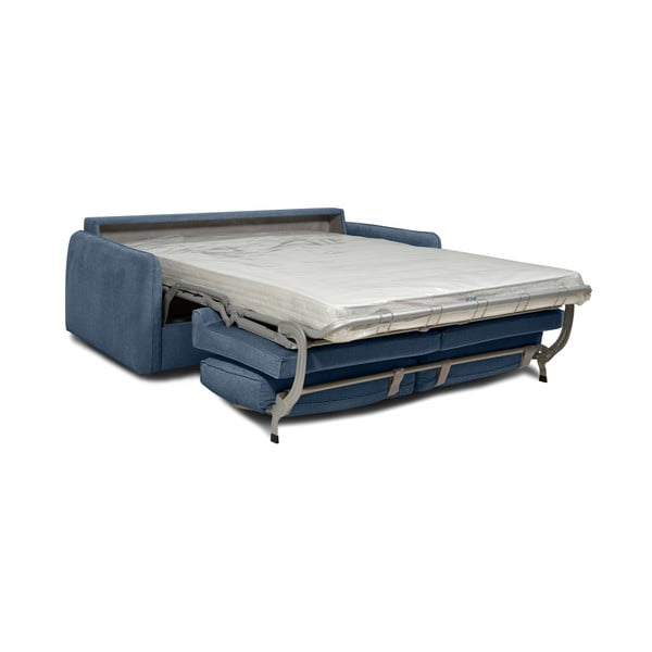 Plava sklopiva sofa 189 cm Storm – Scandic-image-2