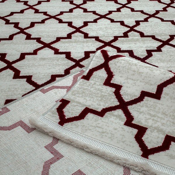 Tepih Rusallo Rojo, 80 x 150 cm-image-1