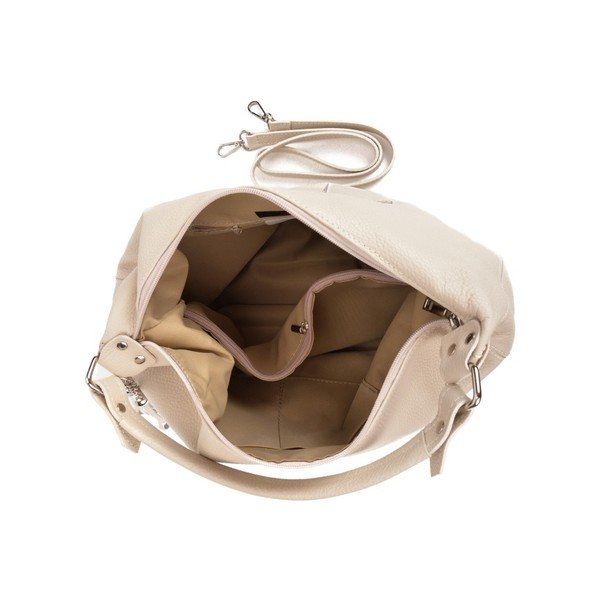 Bež kožna torbica Sofia Cardoni Bruhna-image-1