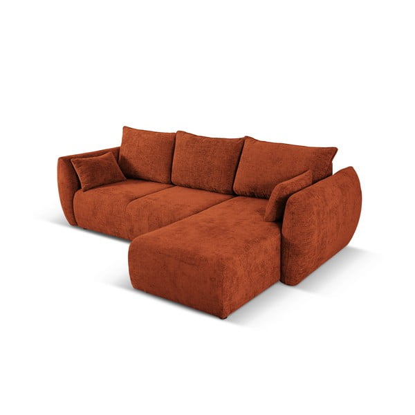 Narančasta kutna garnitura (s desnim kutom) Matera – Cosmopolitan Design-image-4