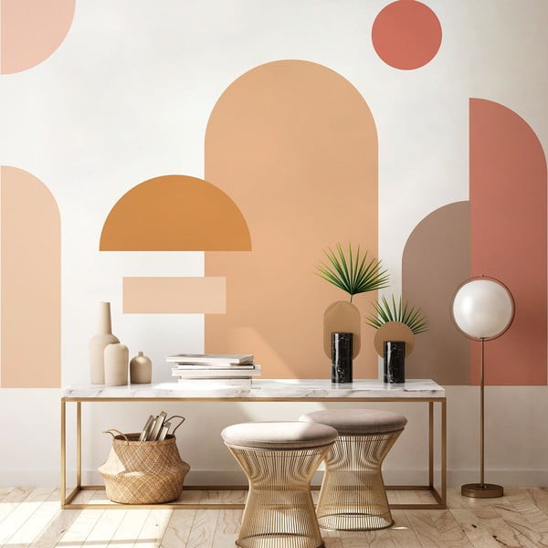 Naljepnica za zid 120x250 cm Abstract Sunset – Ambiance-image-3