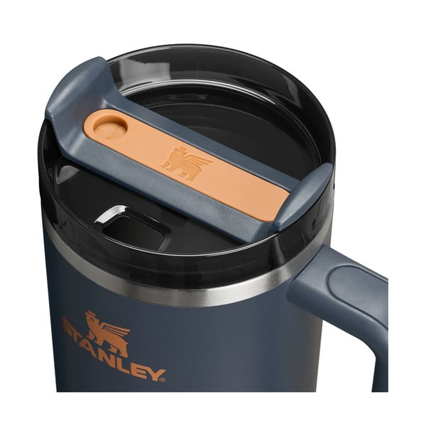 Tamno plava termosica od nehrđajućeg čelika sa slamkom 1,18 l Quencher H2.0 FlowState Tumbler Twilight – Stanley-image-3