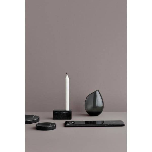 Zelena staklena vaza Blomus Raindrop visina 24 cm-image-2