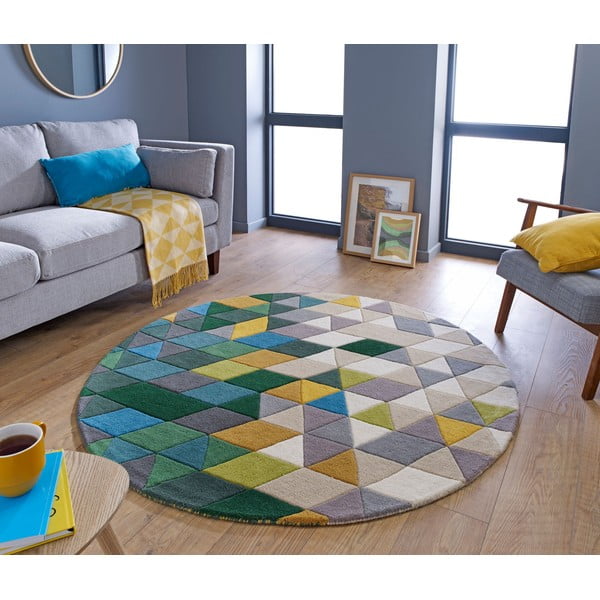 Vuneni tepih Flair Rugs Prism, ⌀ 160 cm-image-1