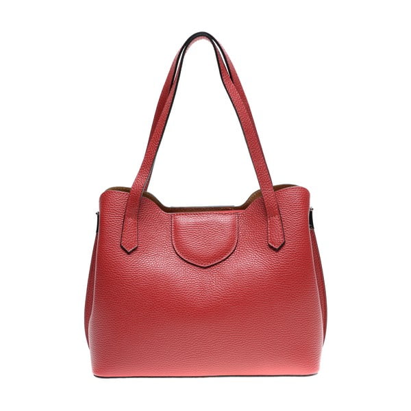 Luisa Vannini crvena kožna torbica