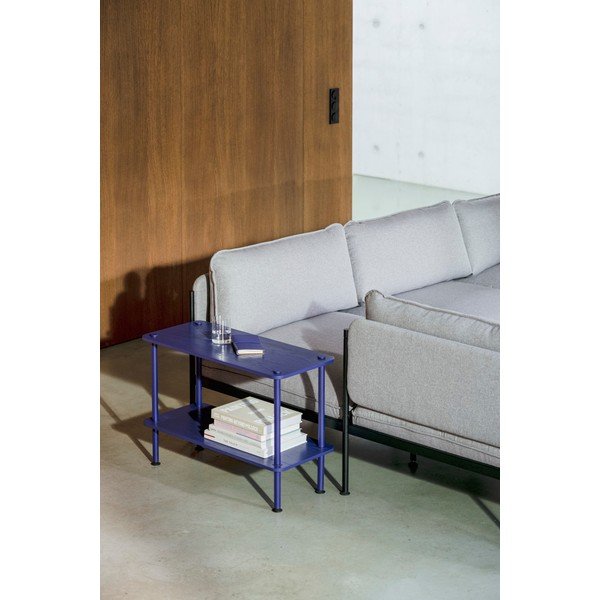 Plavi regal u dekoru hrasta 80x54,5x35 cm Teidi – noo.ma-image-1