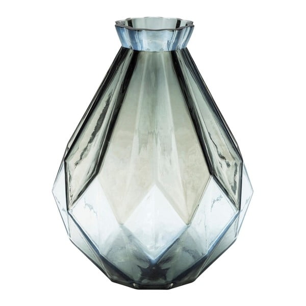 Staklena vaza od ručno puhanog stakla Kare Design Le Gema, visina 30 cm