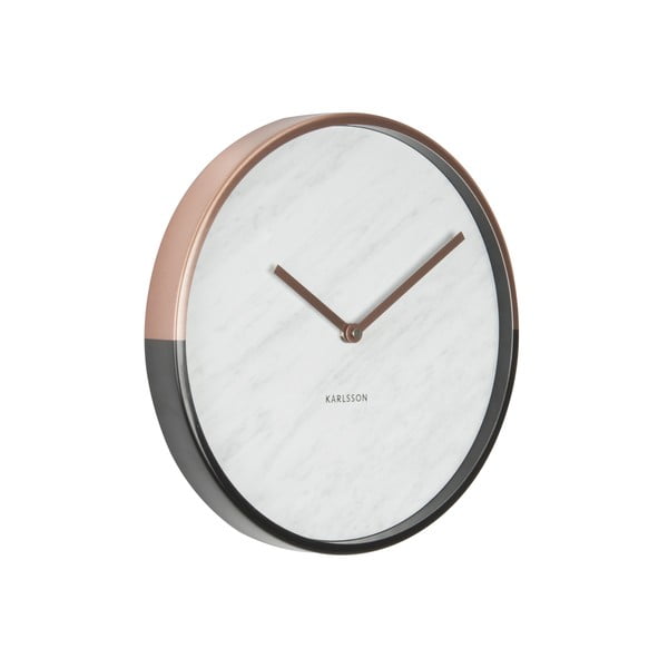 Sat Sadašnje vrijeme Marble Delight Bijela-image-1