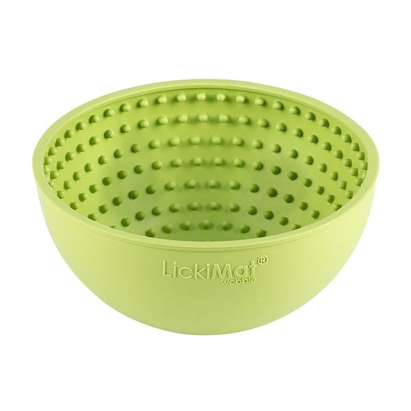 Posuda za lizanje Wobble Light Green - LickiMat-image-1