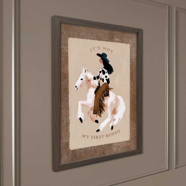 Tiskana slika s okvirom 30x40 cm Rodeo – Styler-image-1
