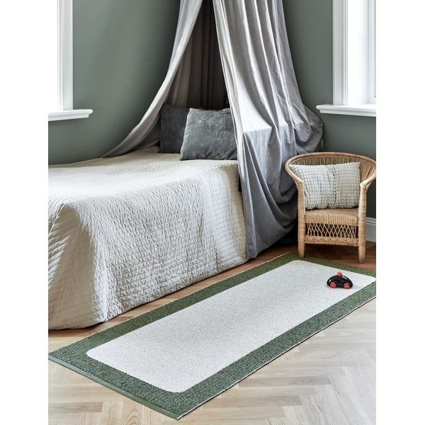 Zeleni/krem unutarnji i vanjski tepih 70x120 cm Ilda Pine – Pappelina-image-3
