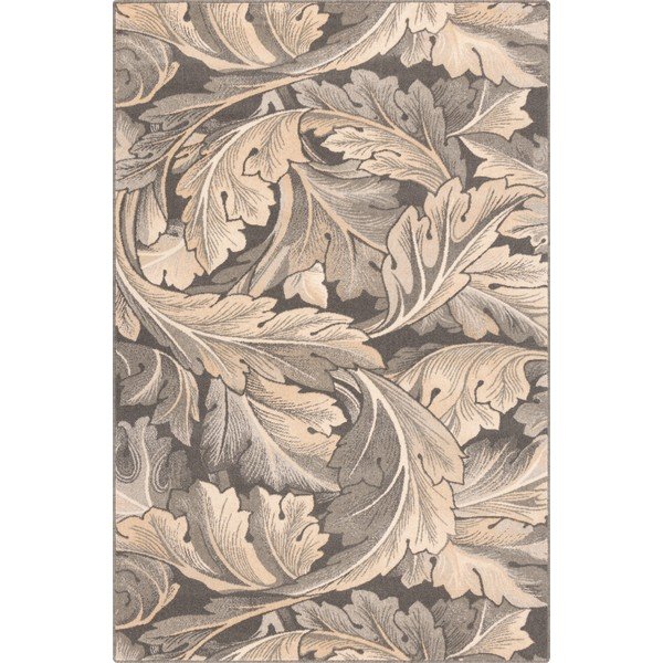 Sivi/bež vuneni tepih 200x300 cm Thea anthracite – Agnella