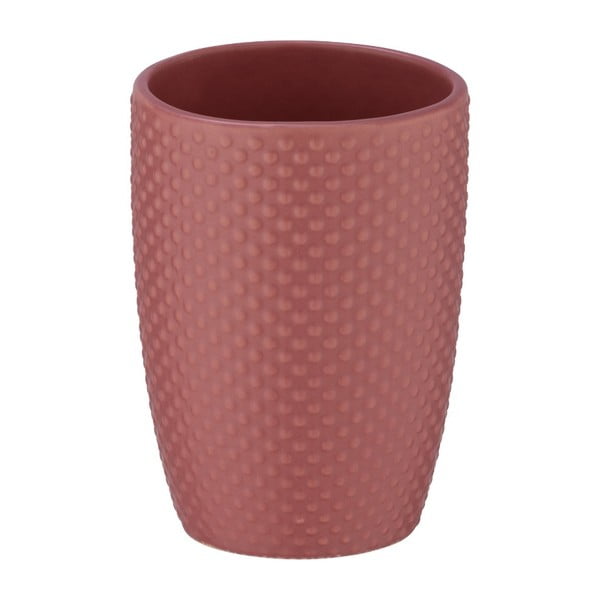 Ciglasto crvena keramička čaša za četkice Wenko Punto