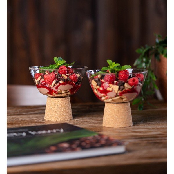 Bokali u setu 2 kom za sladoled 380 ml Vilagio – Vialli Design-image-1