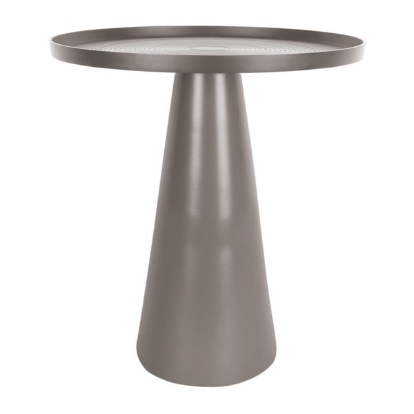Sivi metalni pomoćni stolić Leitmotiv Force, visina 48,5 cm