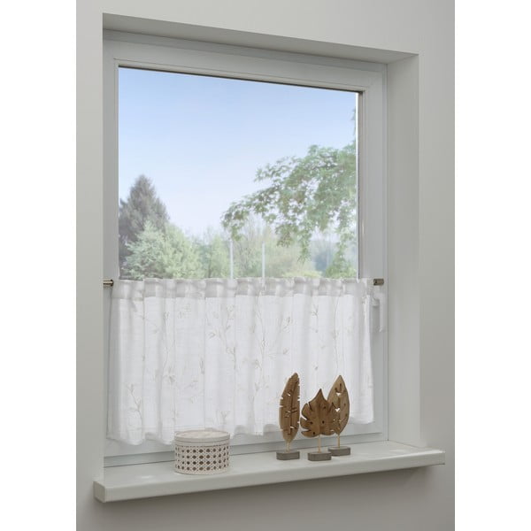 Bijela zavjesa 45x140 cm - Gardinia-image-2