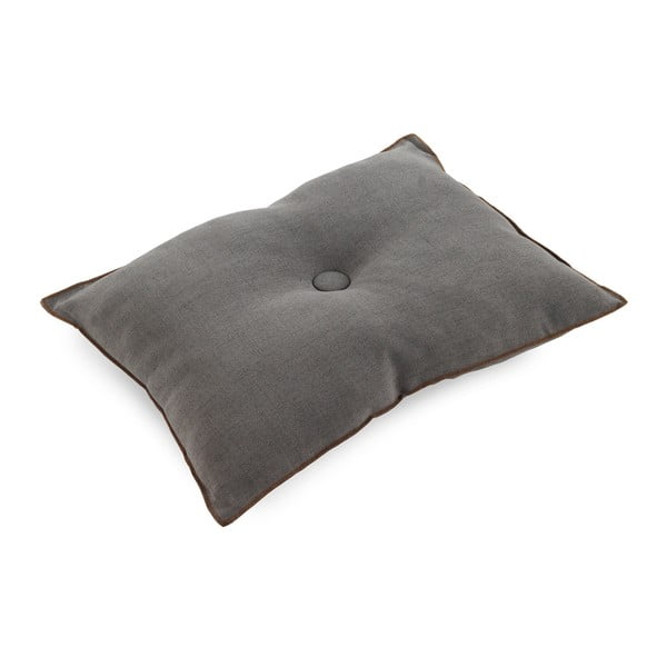 Tamno sivi jastuk s punjenjem Guske Oslo, 45 x 60 cm