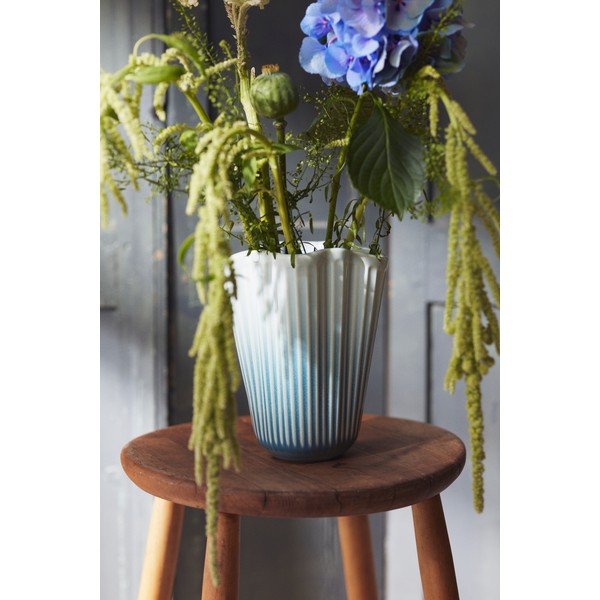 Svijetlo plava keramička vaza (visina 20,5 cm) Hammershøi – Kähler Design-image-1