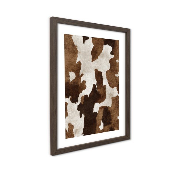 Tiskana slika s okvirom 30x40 cm Cowhide – Styler-image-3