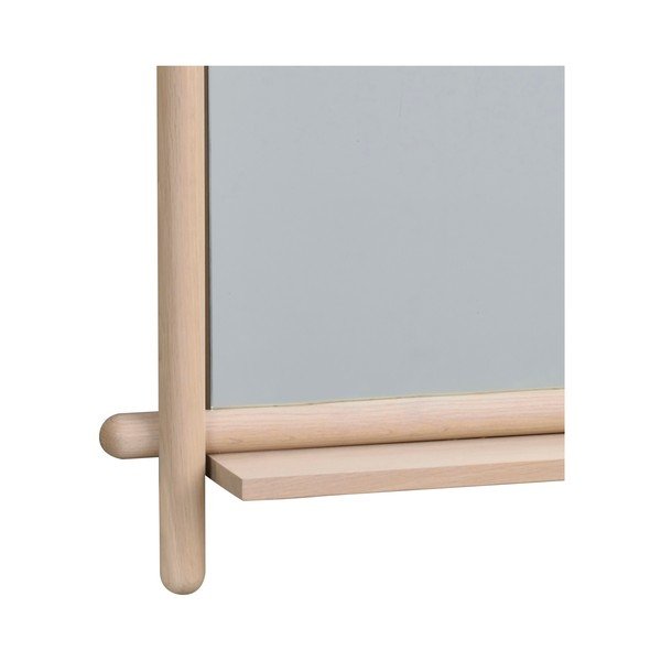 Ogledalo s drvenim okvirom 52x74 cm Milford - Rowico-image-1