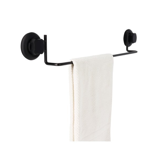 Crni samostojeći držač za ručnik Compactor Bestlock Black Tube Holder For Towels, 60,6 x 9 cm-image-1