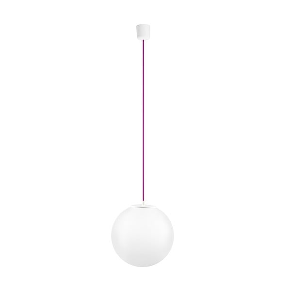 Tsuki L Elementary svjetiljka, opal mat / bijela / fuksija / bijela