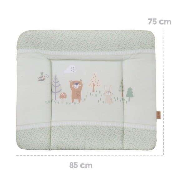 Podloga za previjanje 75x85 cm Woodland Buddies – Roba-image-1