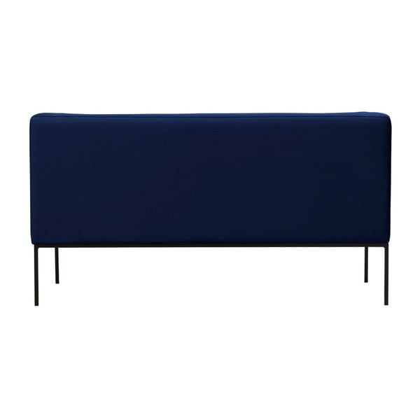 Tamnoplava baršunasta sofa Windsor & Co Sofas Neptune, 145 cm-image-3