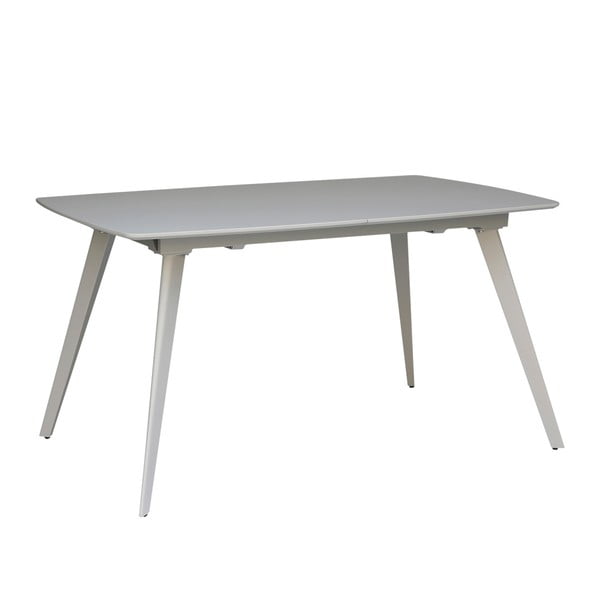 Sivi sklopivi blagovaonski stol sømcasa Tessa, 140 x 90 cm
