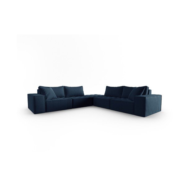Plava kutna garnitura Mike – Micadoni Home