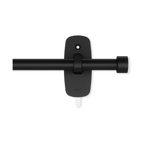 Mat crna željezna proširiva karniša 71 - 121 cm Adhera – Umbra