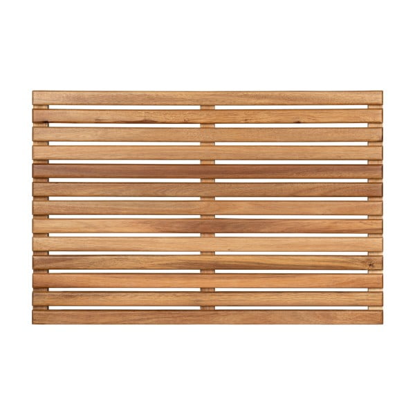 Drvena kupaonska prostirka u prirodnoj boji 40x60 cm Acacia – Wenko