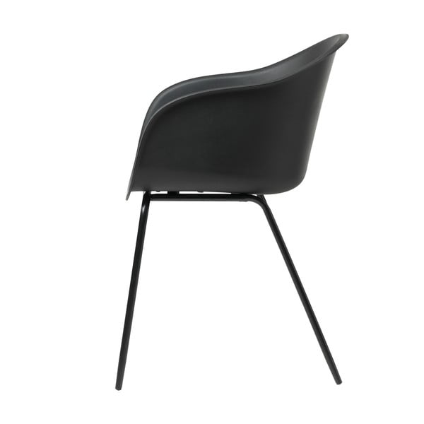 Crna blagovaonska stolica Unique Furniture Topley-image-2