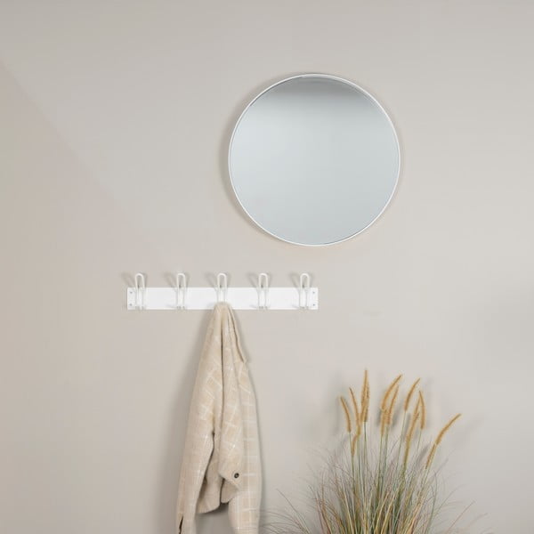 Bijela metalna zidna vješalica 70 cm Miles – Spinder Design-image-2