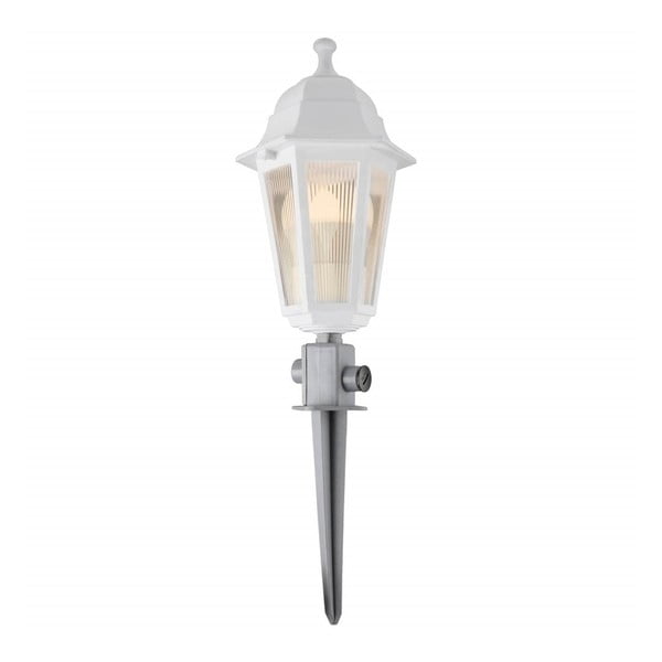 Bijela vrtna LED svjetiljka Homemania Decor Optic
