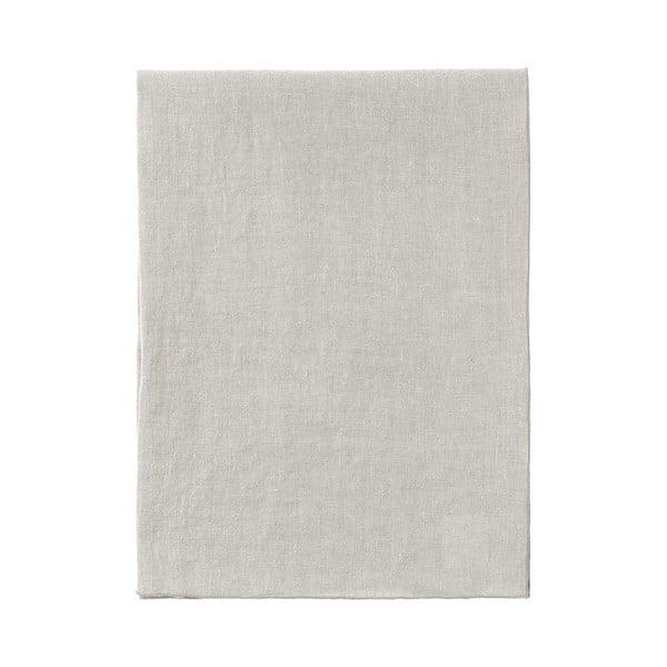 Kremasto bijeli gazište od lana na stolu Blomus, 140 x 45 cm