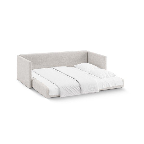 Bež sklopiva sofa od šenila 209 cm Shannon – Cosmopolitan Design-image-3