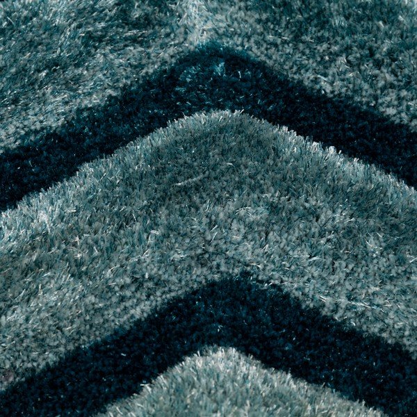 Plavo-zeleni tepih Flair Rugs Hexagon Duck, 80 x 150 cm-image-2