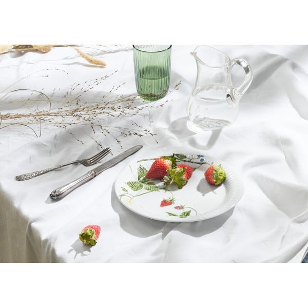 Bijeli desertni porculanski tanjur ø 22 cm Hammershøi Summer – Kähler Design-image-1