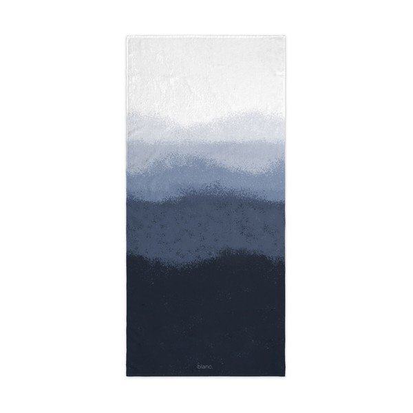 Bijeli/plavi ručnik 70x150 cm Nightfall – Blanc-image-2