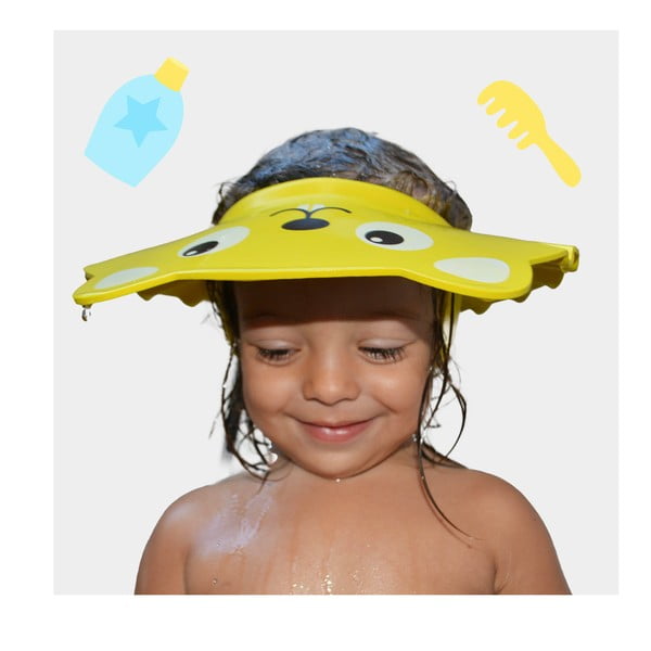 Žuta zaštitna kapa za tuširanje - Rocket Baby