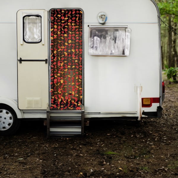 Crvena zavjesa za vrata 90x190 cm Indian Summer – Maximex-image-2