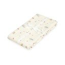 Svijetlo žuta deka za bebe od organskog pamuka za zamatanje 120x120 cm Off-White – Cam Cam Copenhagen