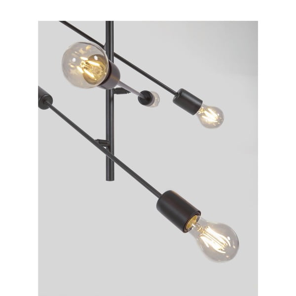 Crna viseća svjetiljka ø 55 cm Spica – Kave Home-image-3