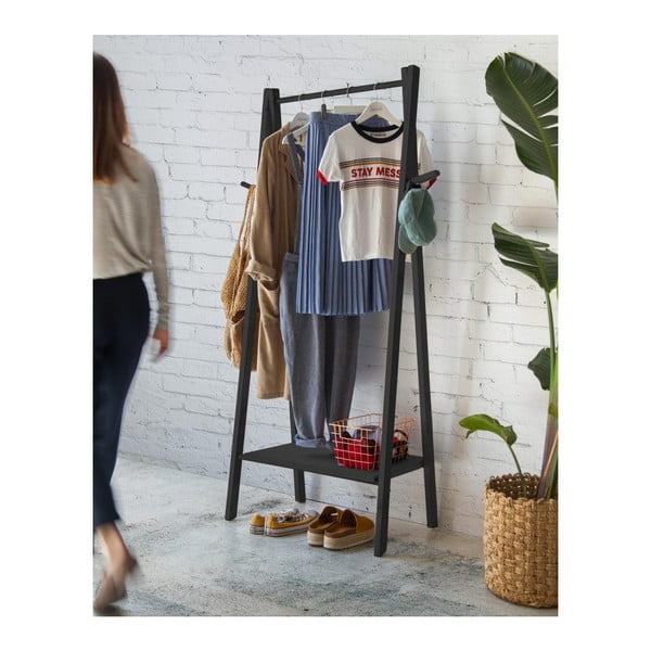Crni stalak za odjeću Really Nice Things Rack-image-4