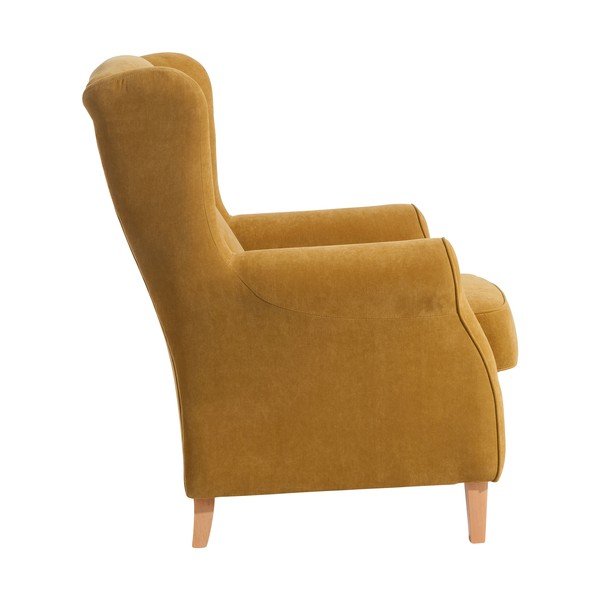 Žuta fotelja Max Winzer Lorris-image-3