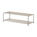 Svjetlo smeđi metalni ormarić za cipele Josse – WOOOD