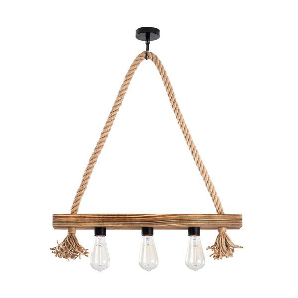 Viseća svjetiljka u prirodnoj boji Erebos – Opviq lights