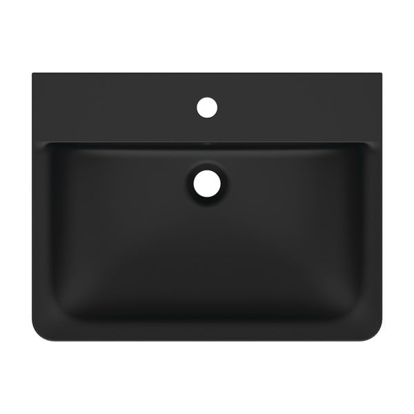 Mat crni keramički umivaonik 60x46 cm Silk Black – Ideal Standard-image-1