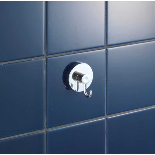 Plastične samoljepljive kuke u setu 2 kom u sjajno srebrnoj boji Vacuum-Loc – Wenko-image-2